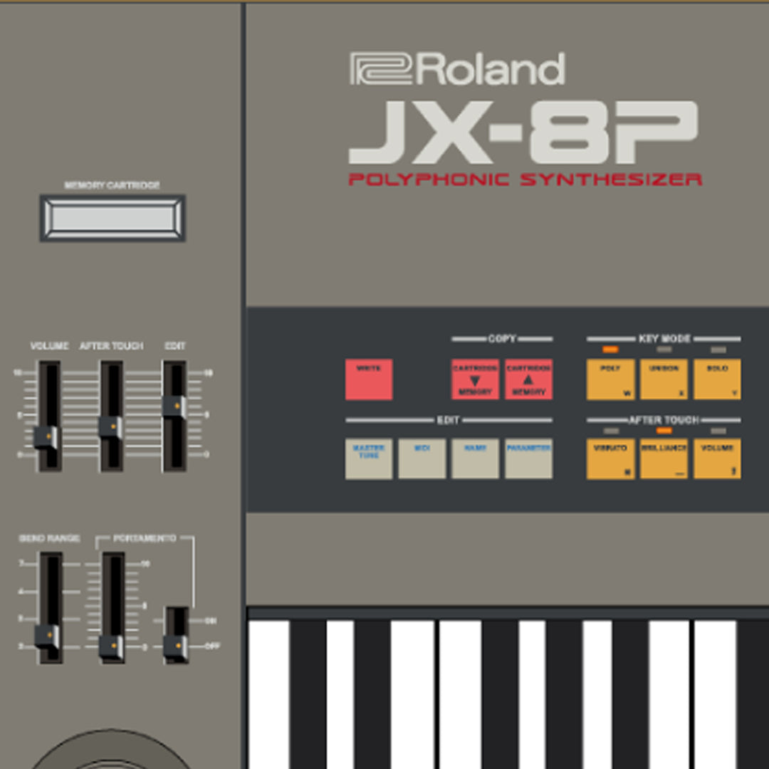 Roland JX-8P – Synthcloud