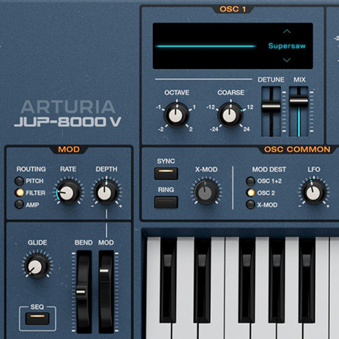 Arturia Jup-8000 V – Synthcloud