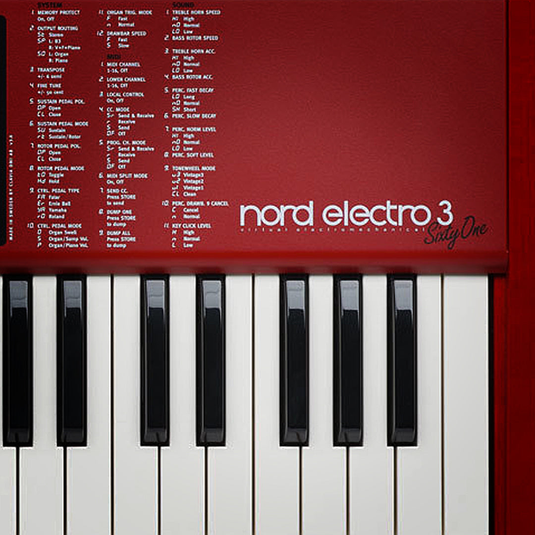 Nord Electro 3 Sound Banks and Libraries – tagged 