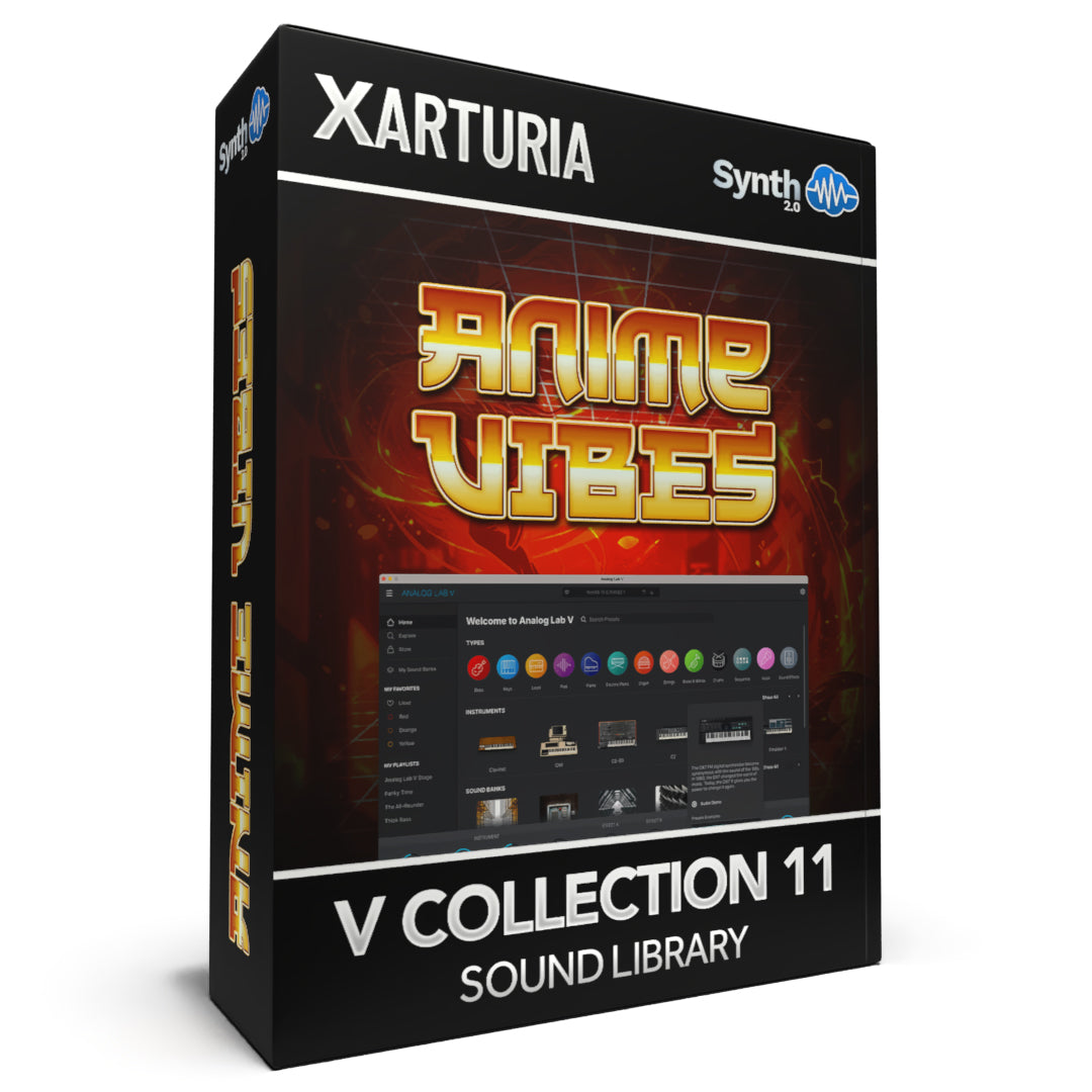 Anime Vibes Vol.1 for Arturia V Collection 11 – Synthcloud