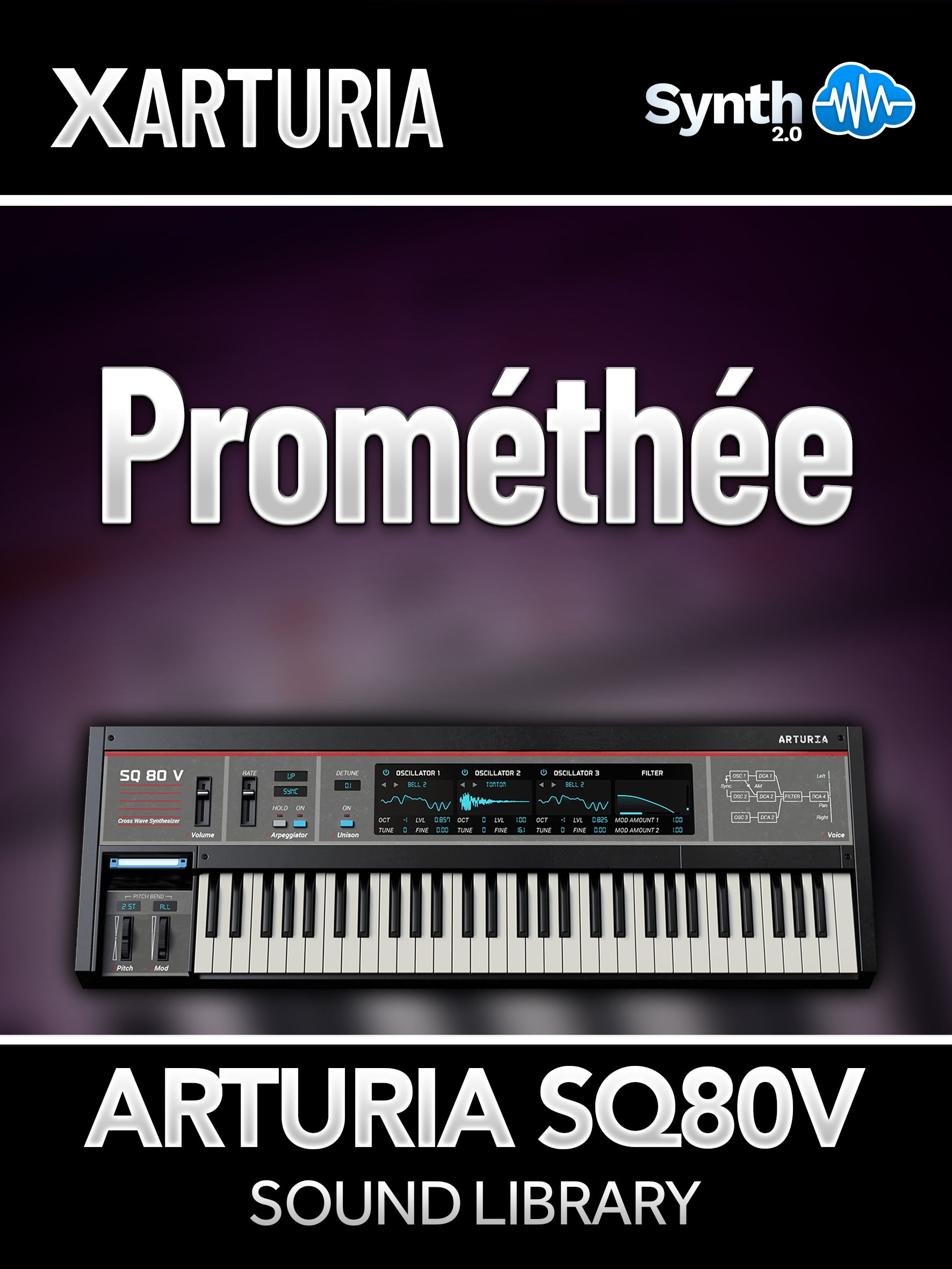 SCL187 - Prométhée - Arturia SQ80V ( 50 presets )