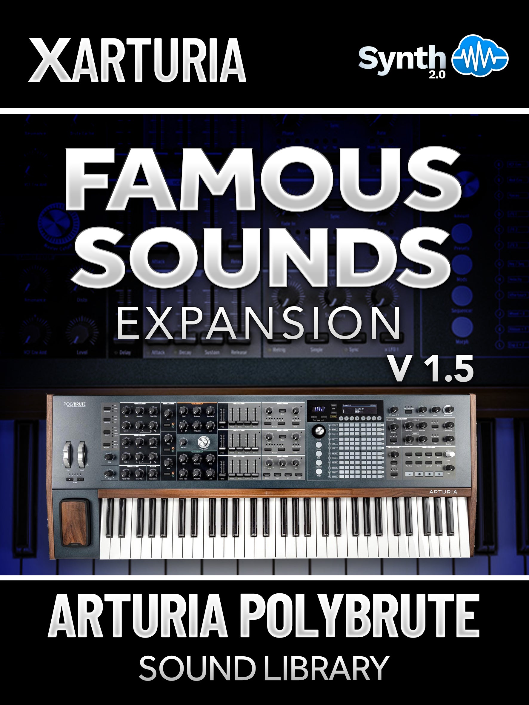 DVK024 - Famous Sounds Vol.1.5 EXPANSION - Arturia PolyBrute ( 8 presets )