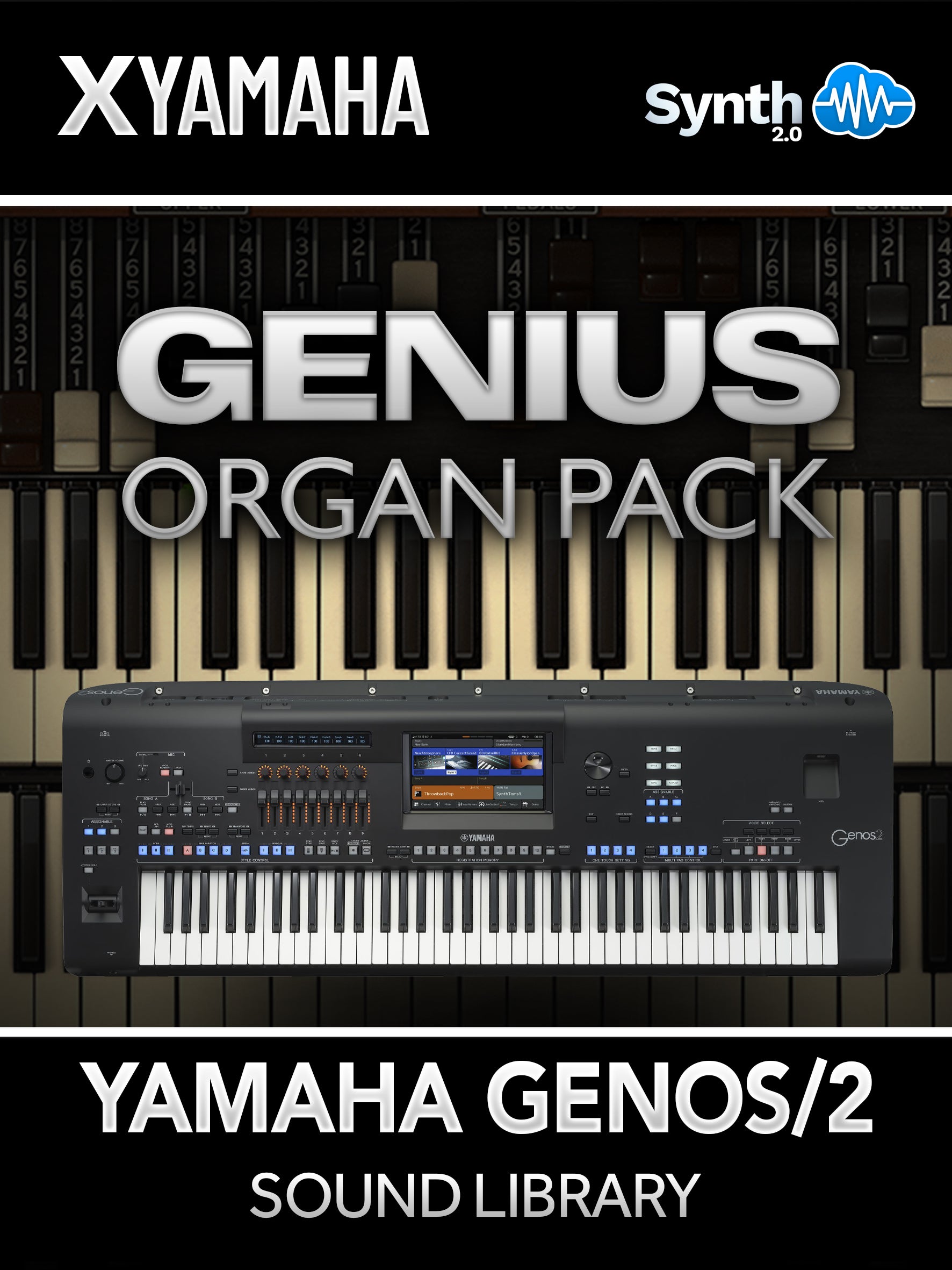 ASL038 - Genius Organ Pack - Yamaha GENOS / 2 ( 10 programs )