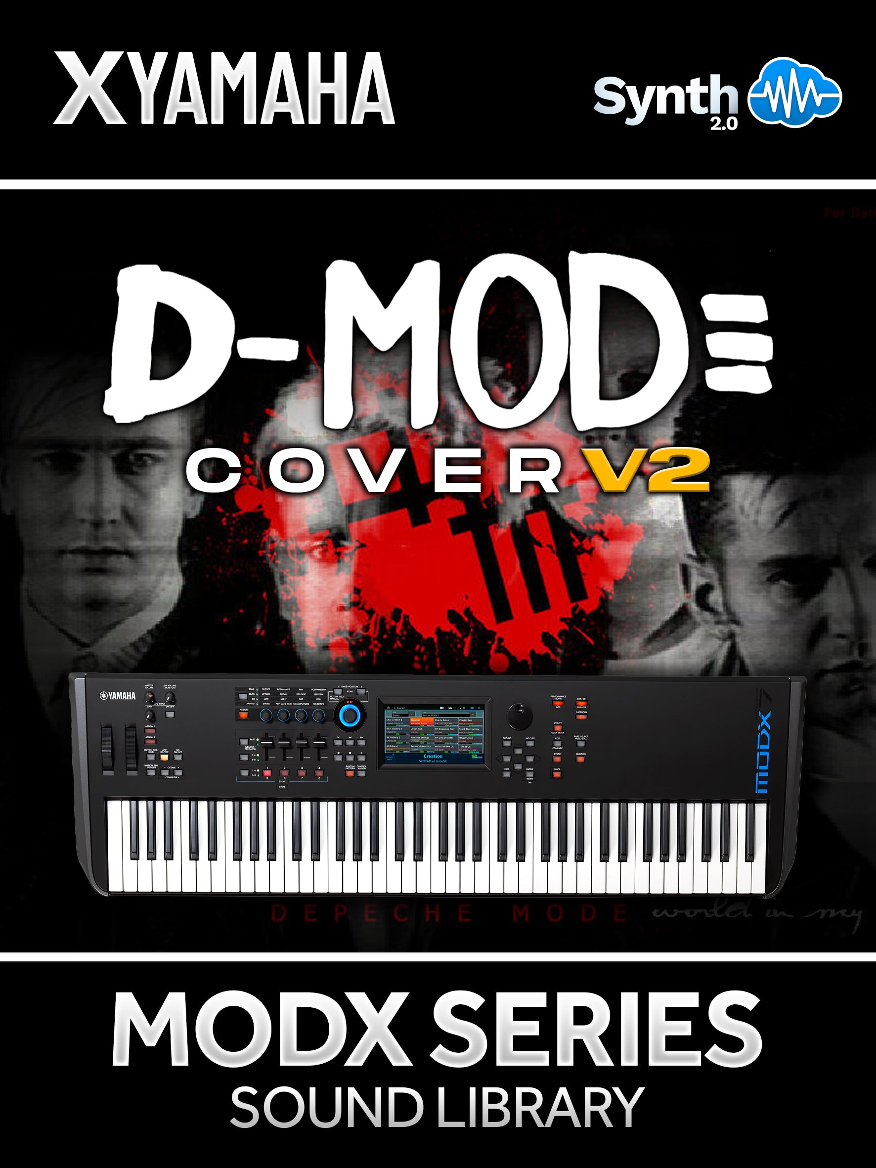 SJL005 - D-Mode Cover V2 - Yamaha MODX / MODX+ ( 30 presets )