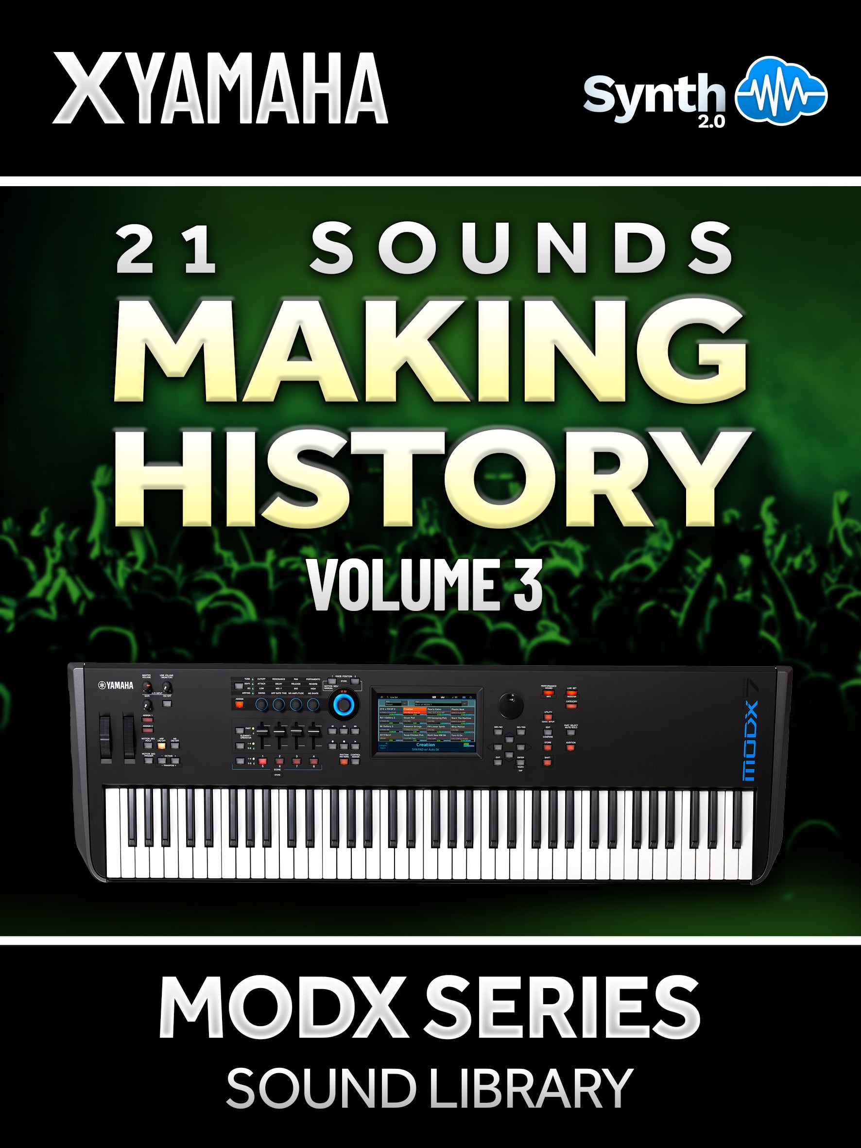 SCL448 - ( Bundle ) - 21 Sounds - Making History Vol.3 + Coverlogia Vol.2 - Yamaha MODX / MODX+