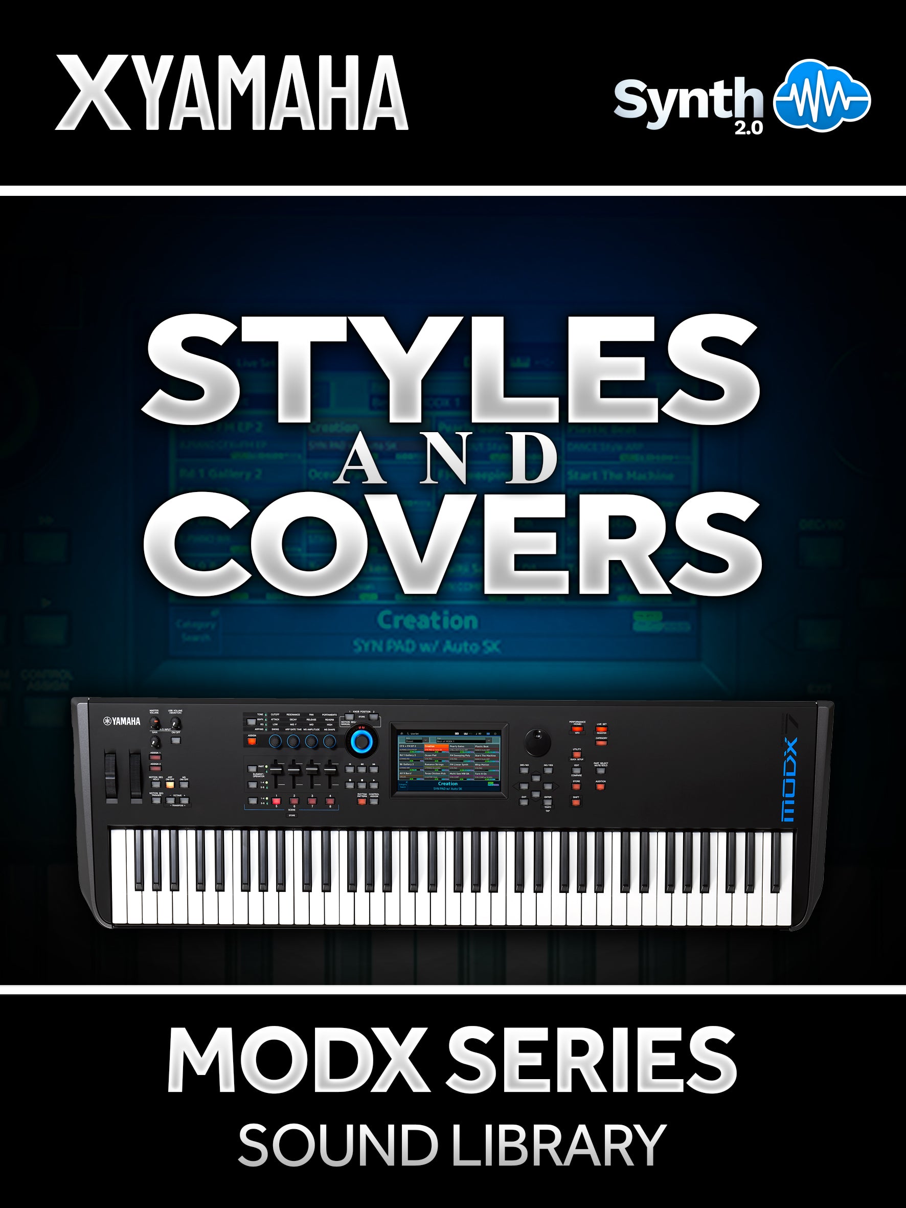SCL151 - ( Bundle ) - Styles and Covers + 80's Best Hits Complete Collection - Yamaha MODX / MODX+