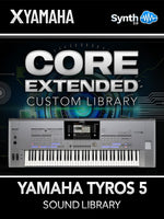 ASL044 - Core Extended Custom Library - Yamaha TYROS 5 ( 20 voices )