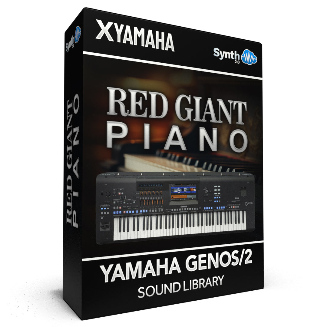 ASL039 - Red Giant Piano Pack - Yamaha GENOS / 2 ( 10 programs )