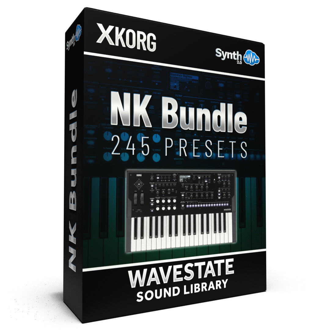 LFO061 - Best Sounds NK Bundle - Korg Wavestate / mkII / Se / Native ( 245 presets )