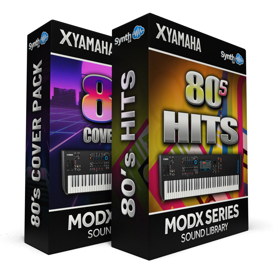 SCL310 - ( Bundle ) - 80s Cover Pack + 80's Hits V1 - Yamaha MODX / MODX+
