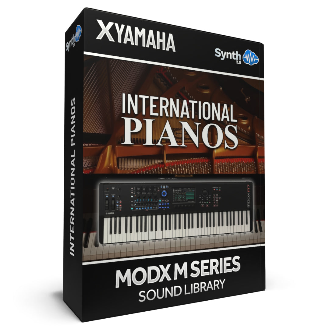 Yamaha MODX M ESP: International Pianos 68 performances – Synthcloud