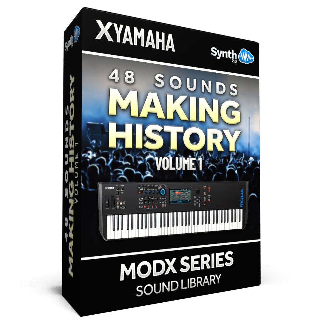 SCL450 - ( Bundle ) - 48 Sounds - Making History Vol.1 + Coverlogia Vol.2 - Yamaha MODX / MODX+