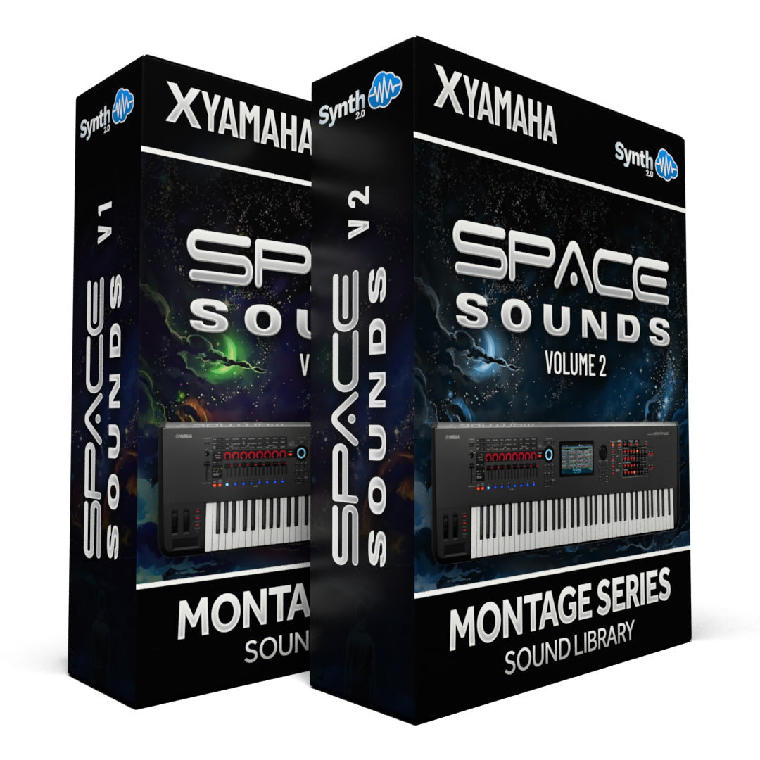 ADL010 - ( Bundle ) - Space Sounds Vol.1 + Vol.2 - Yamaha MONTAGE / M