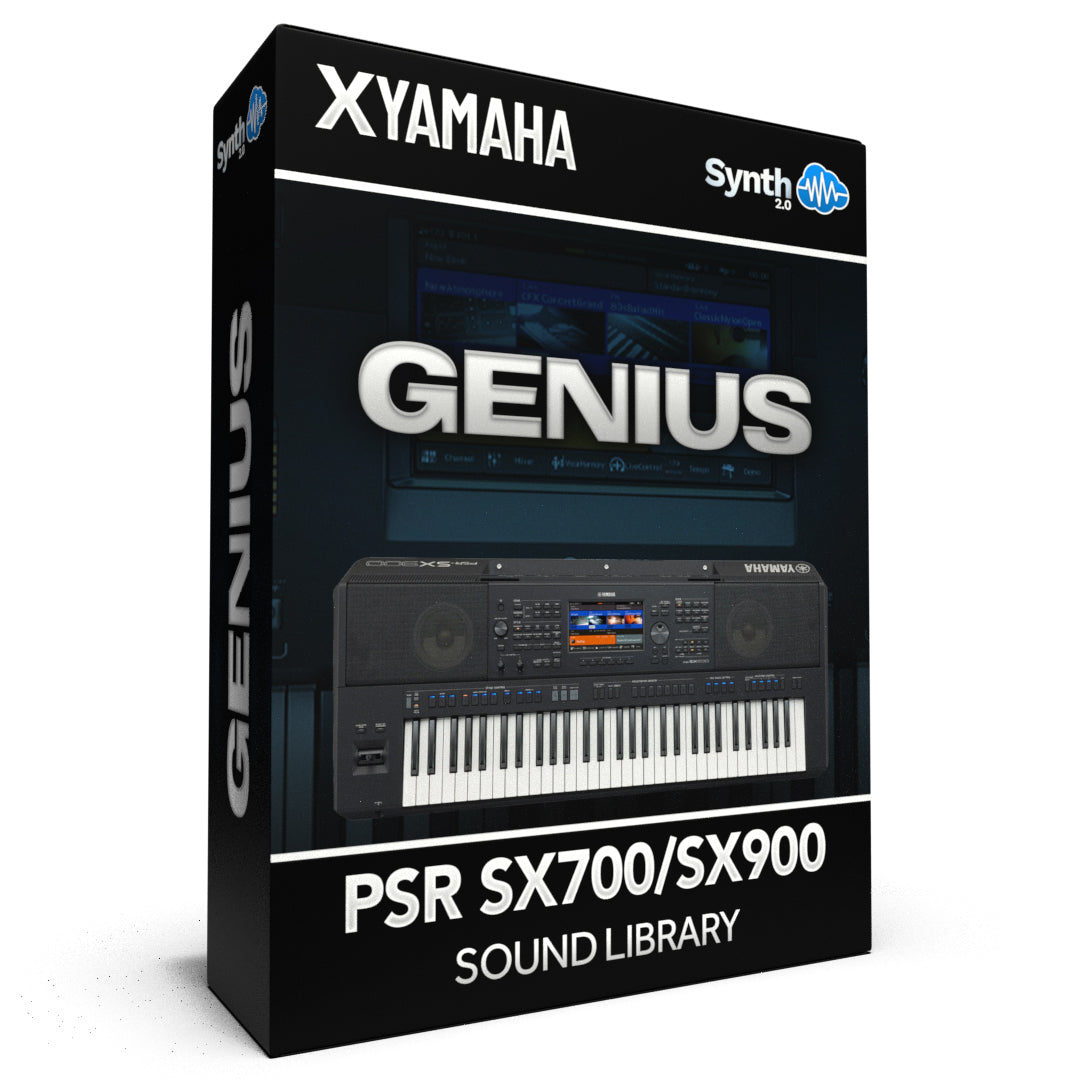 ASL037 - Genius Expansion Pack - Yamaha PSR SX700 / SX900 ( 60 programs )