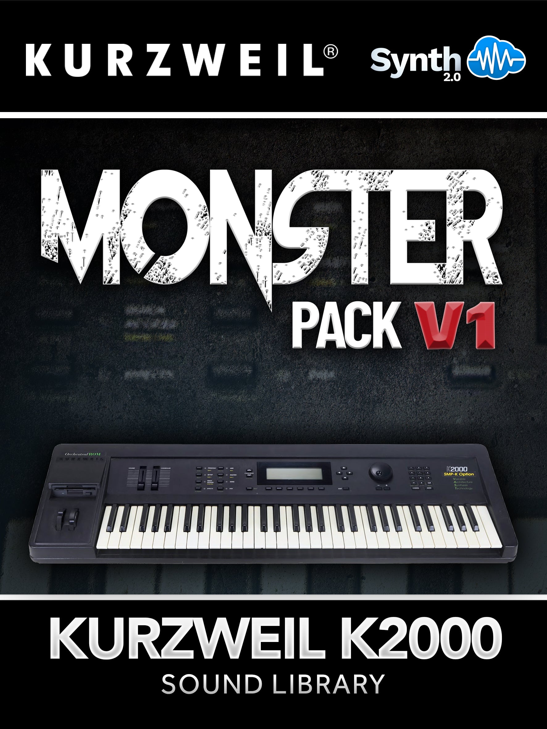 SCL053 - Monster Pack V1 - Kurzweil K2000