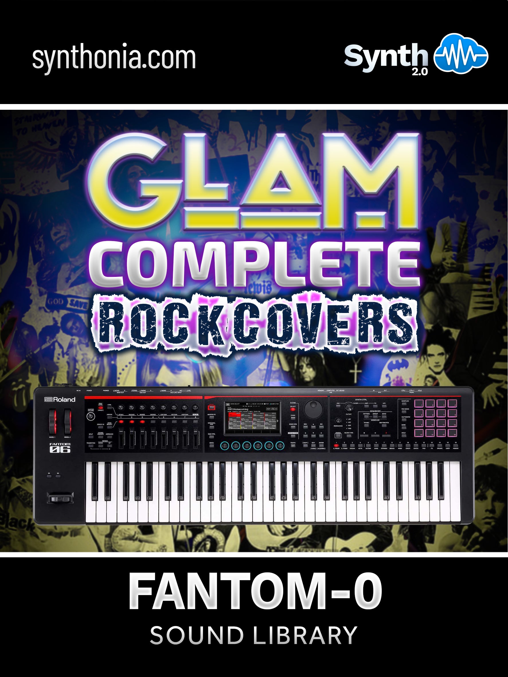 DRS019 - Glam - Complete Rock Covers - Fantom-0