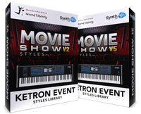 EVS013 - ( Bundle ) - Movie Show V2 + V5 - Ketron Event