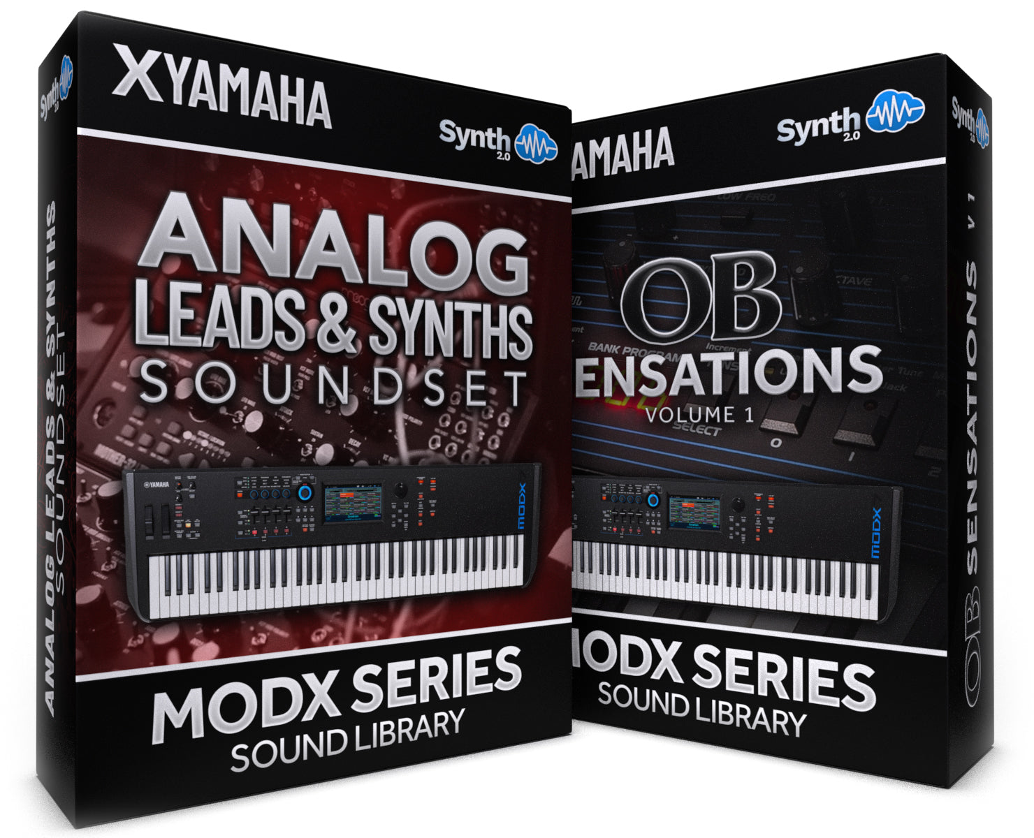 SCL070 - ( Bundle ) - Analog Leads & Synths Soundset + OB Sensations V1 - Yamaha MODX / +