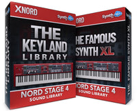 SLL005 - ( Bundle ) - The Keyland Library + The Famous Synth XL - Nord Stage 4