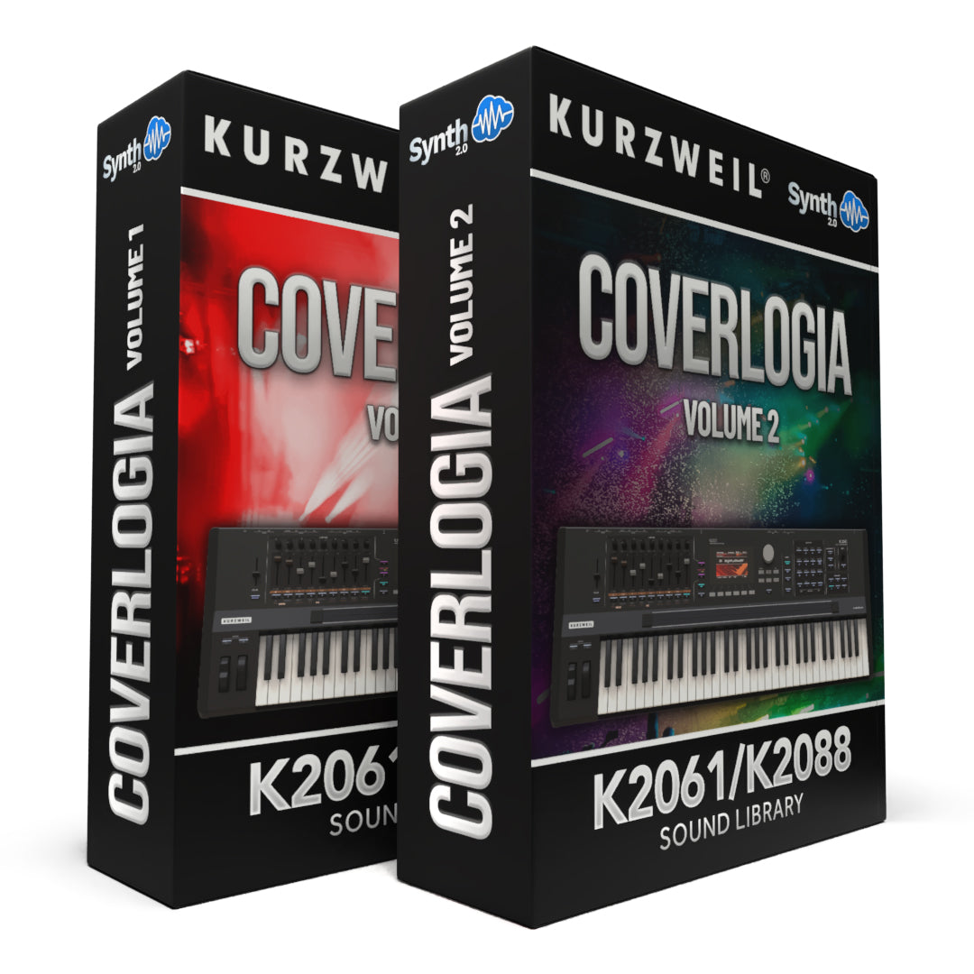 Bundle Coverlogia V1 + V2 Kurzweil K2061 – Synthcloud