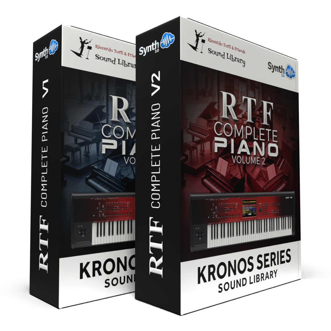 RTF Complete Piano V1+V2 | 7 Concert Piano Libraries Kronos