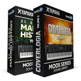 SCL448 - ( Bundle ) - 21 Sounds - Making History Vol.3 + Coverlogia Vol.2 - Yamaha MODX / MODX+