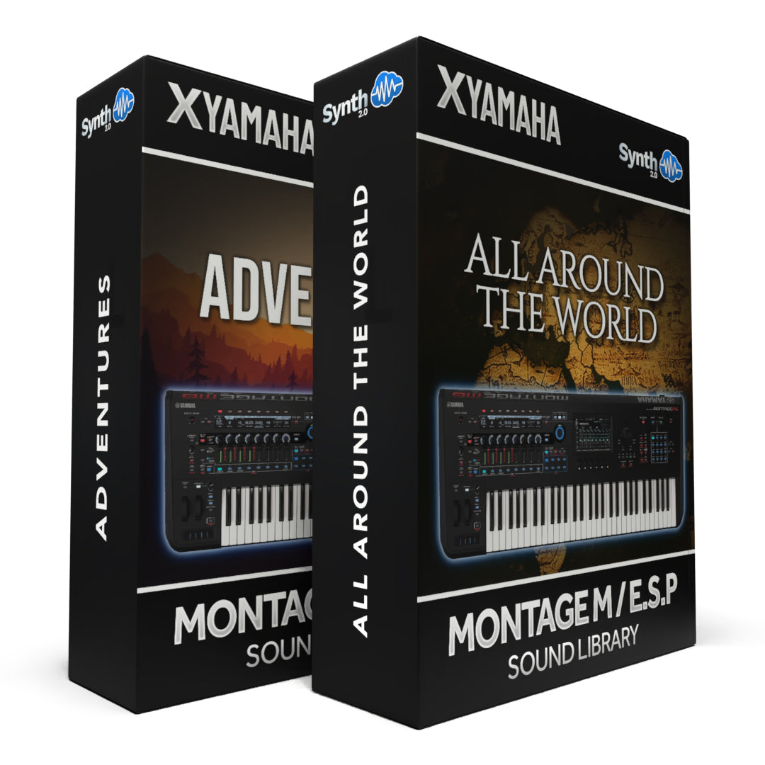 Yamaha Montage M ESP Bundle: Adventures + All Around the World