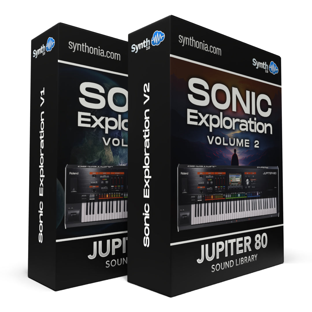Sonic Exploration V1+V2 Roland Jupiter-80 Bundle – Synthcloud