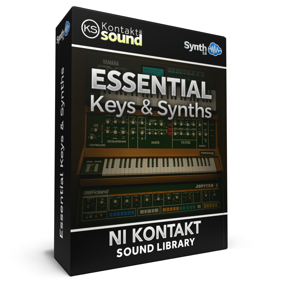 Essential Keys & Synth Native Instruments Kontakt 24 Sounds