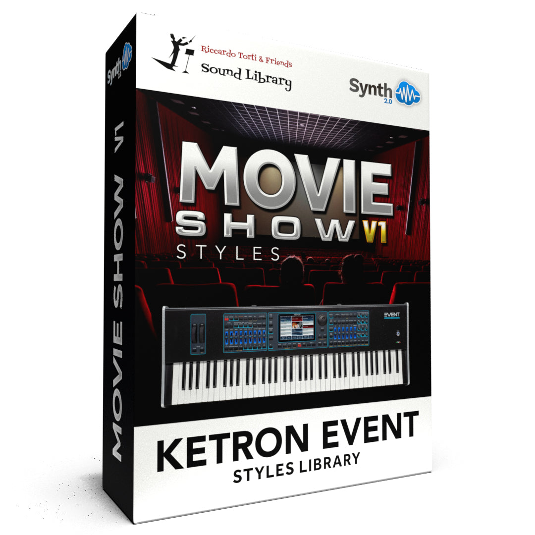 EVS001 - Movie Show V1 - Ketron Event ( 8 new styles )
