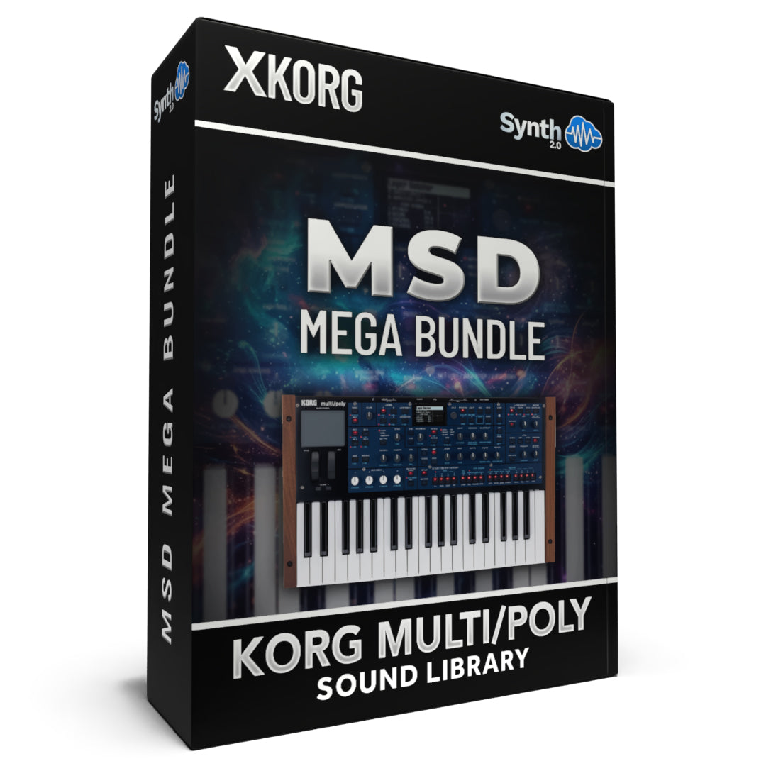 Korg MultiPoly: MSD Mega Bundle Soundset Patches – Synthcloud