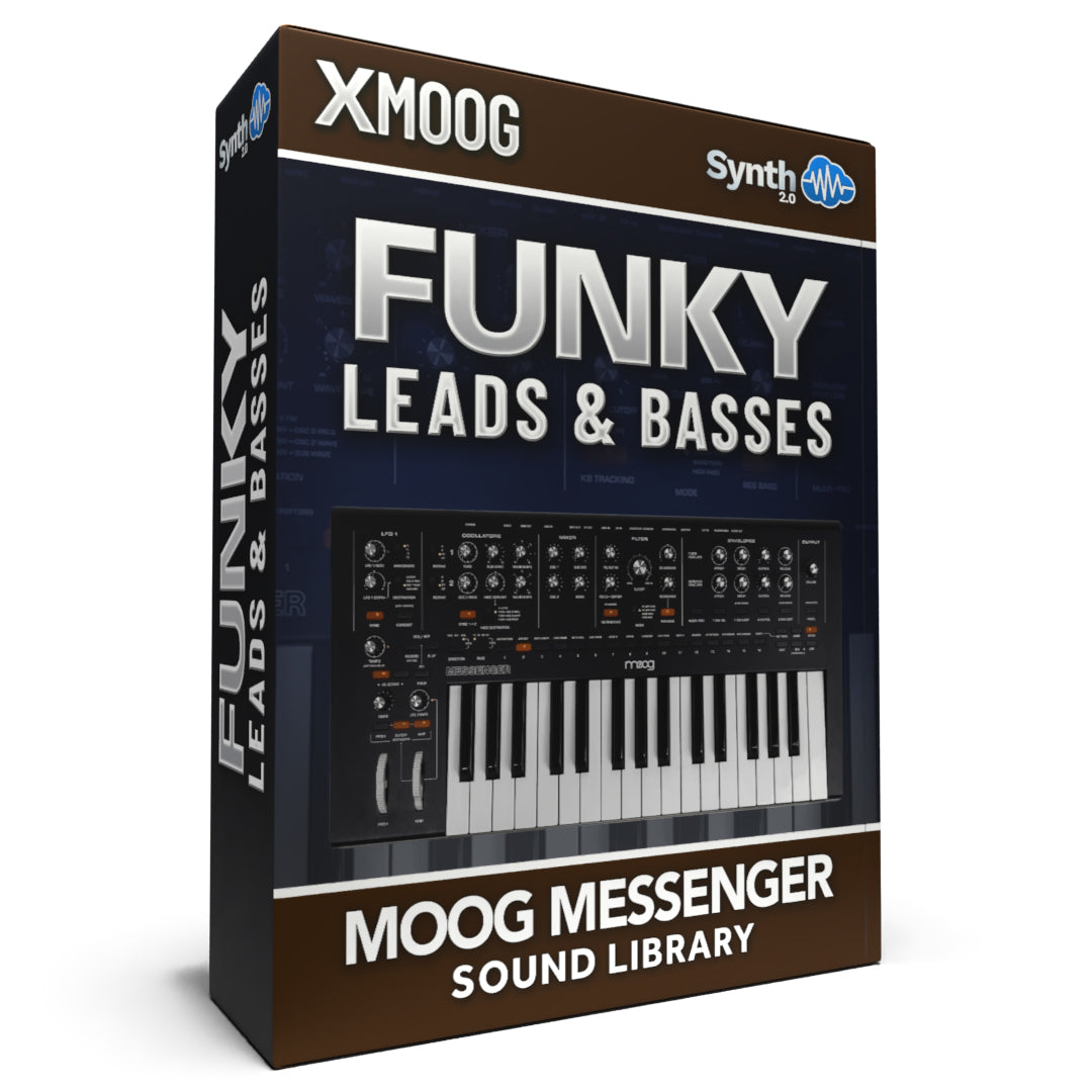 Moog Messenger Funk Analog 51 Patches – Synthcloud
