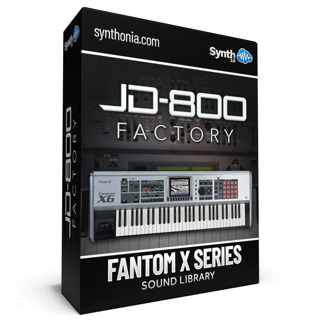 RML001 - JD-800 Factory - Fantom X ( 64 sounds )