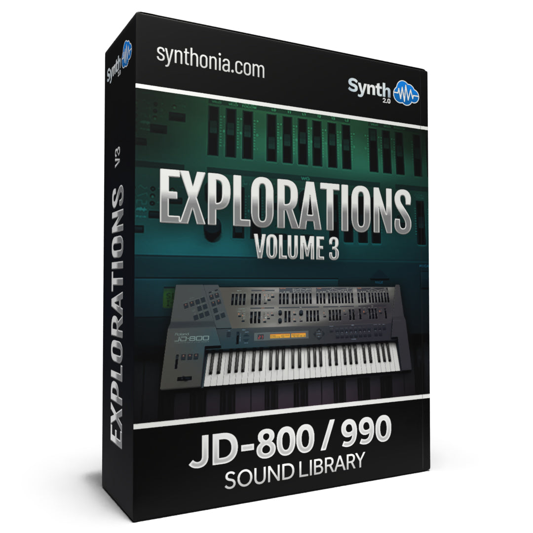 Roland JD-800/990 Explorations V3 64 patches soundset – Synthcloud