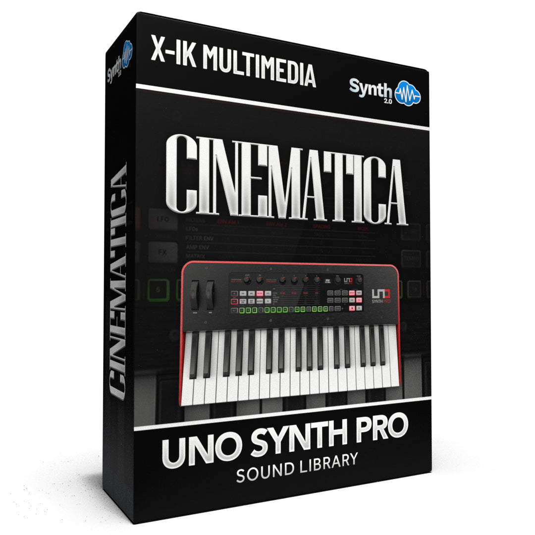 Cinematica Sound Bank IK Multimedia UNO SYNTH PRO 56 presets