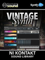 ( FREE ) VS-04 - Vintage Synth - Native Instruments Kontakt ( 255 presets )