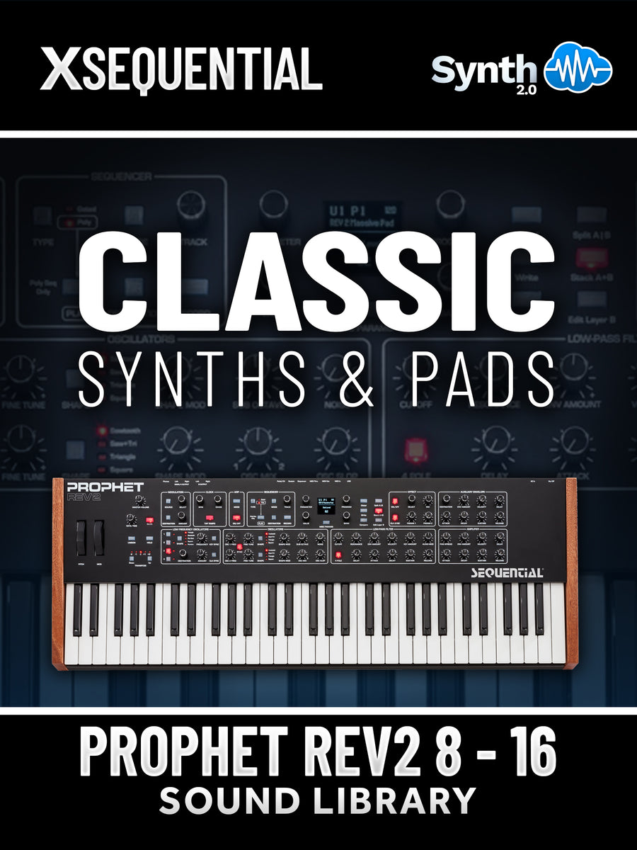 APL019 Classic Synths & Pads Sequential Prophet Rev2 Synthcloud