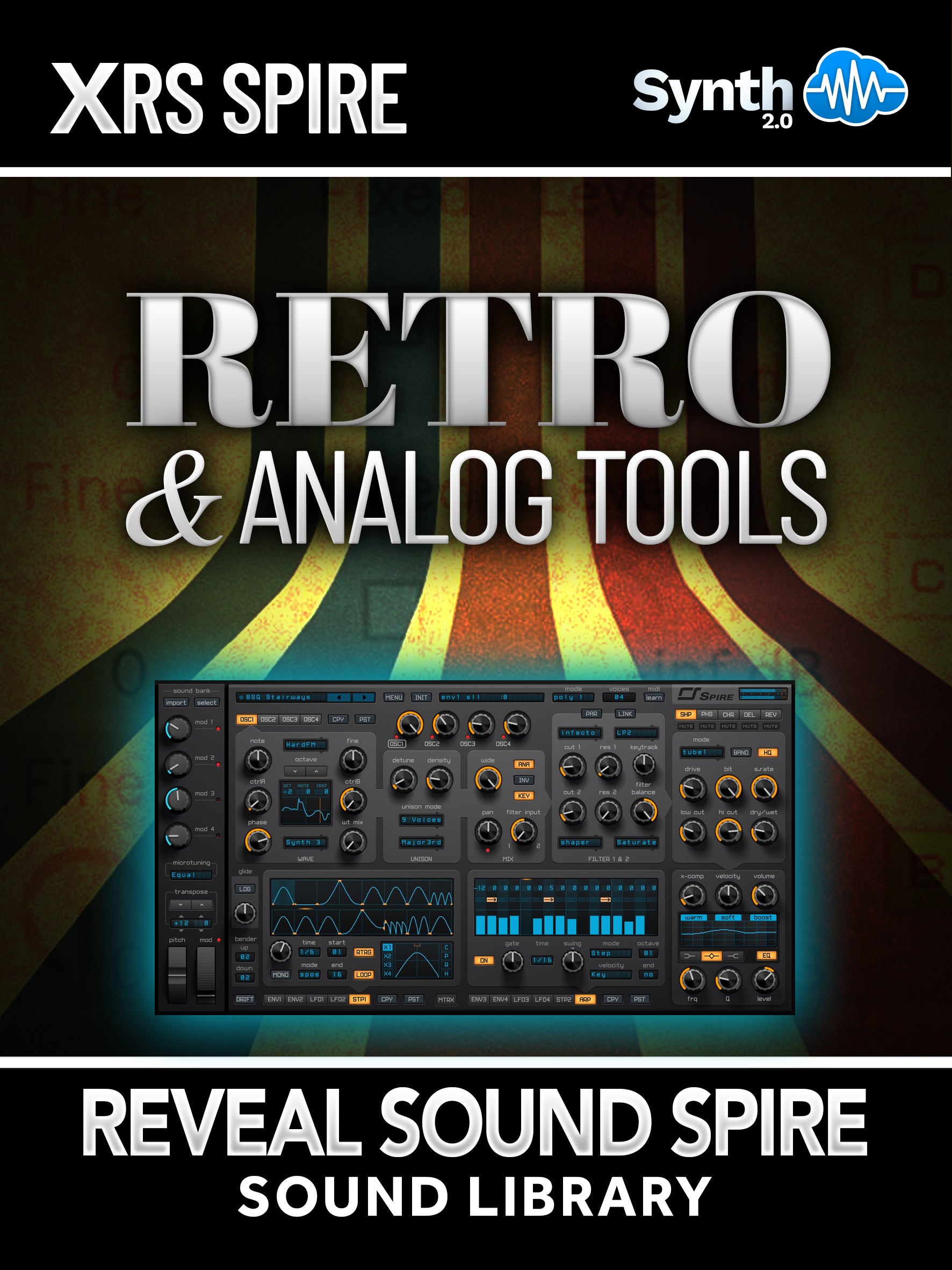 SWS050 - Retro and Analog Tools - Reveal Sound Spire ( 42 sounds )