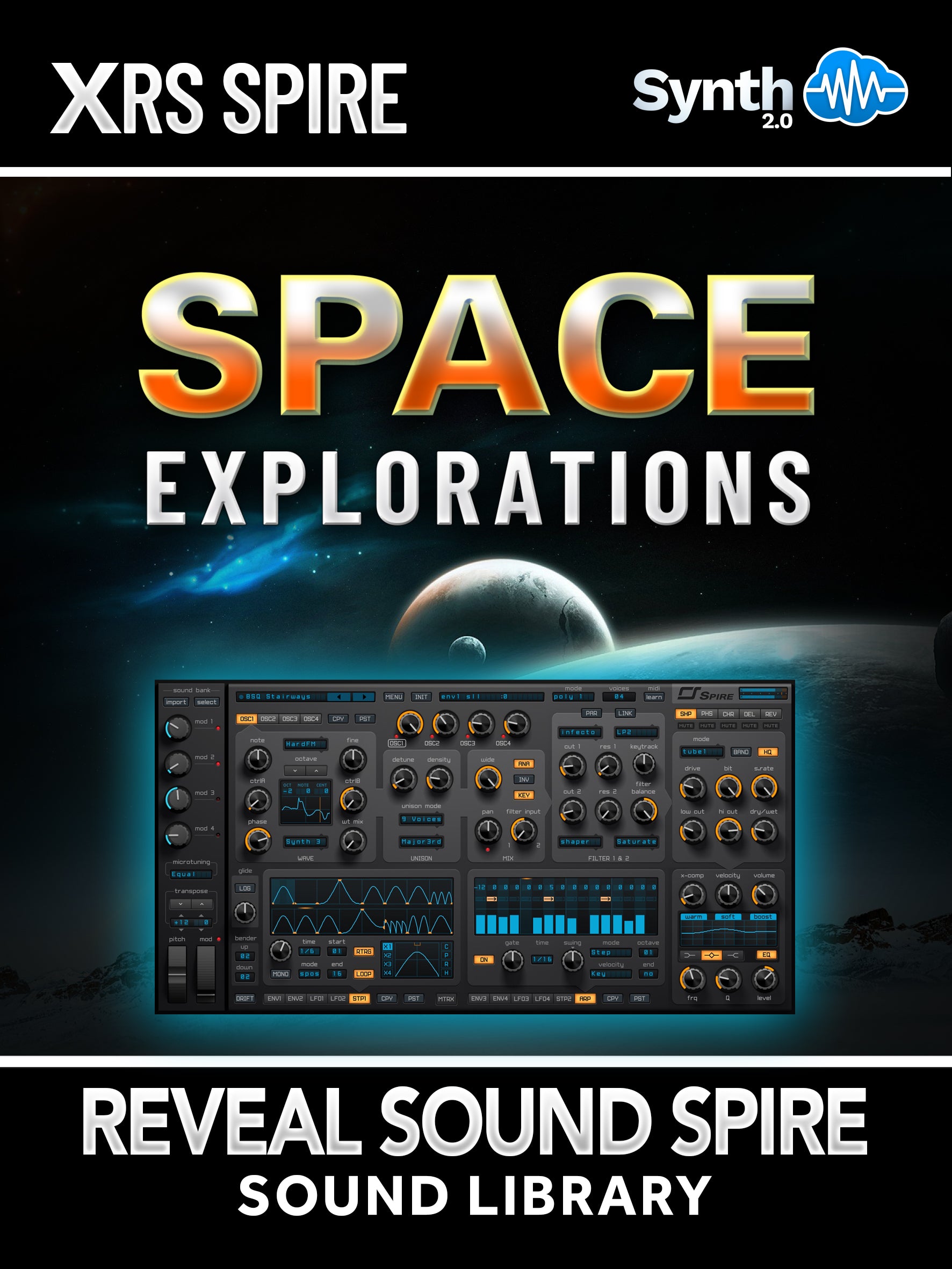 OTL020 - Space Explorations - Reveal Sound Spire ( 64 Presets )