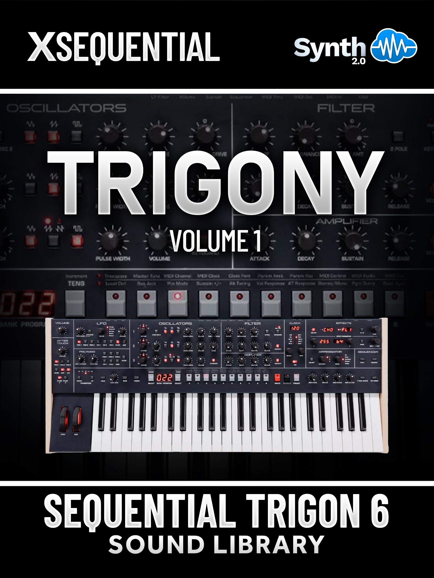 LDX045 - Trigony Vol.1 - Sequential Trigon 6 ( 50 presets )