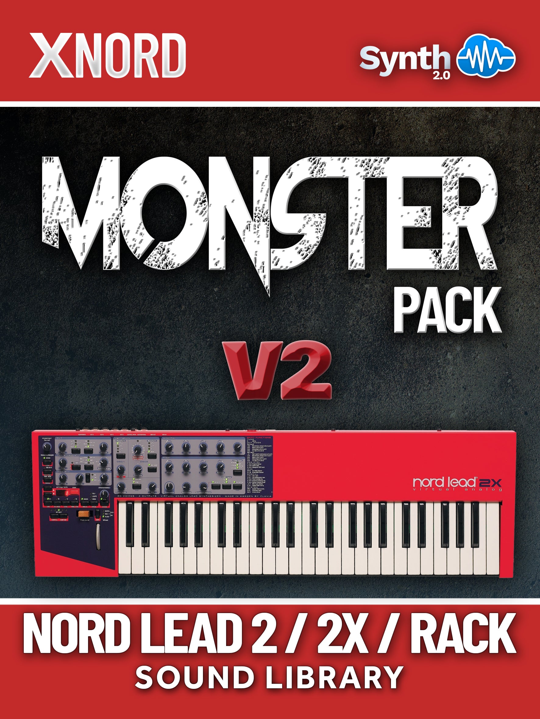SCL178 - Monster Pack V2 - Nord Lead 2 / 2x / Rack