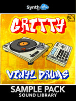 RLS003 - Gritty Vinyl Drums - Samples Pack ( over 1000 samples )