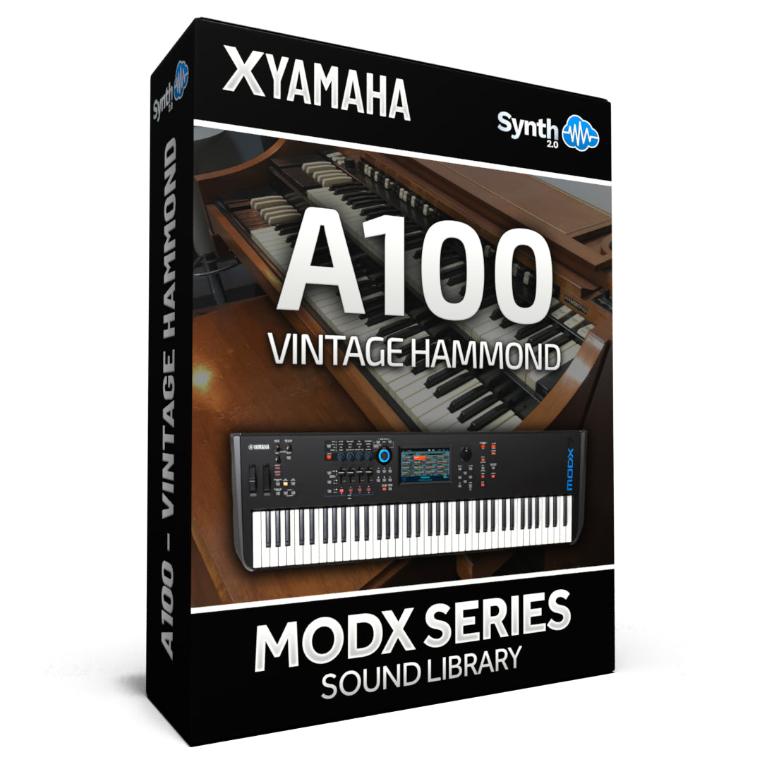 A100 Vintage Hammond Yamaha MODX+ 7 presets Synthcloud A100 Vintage Hammond Yamaha MODX+ 7 presets Synthcloud
