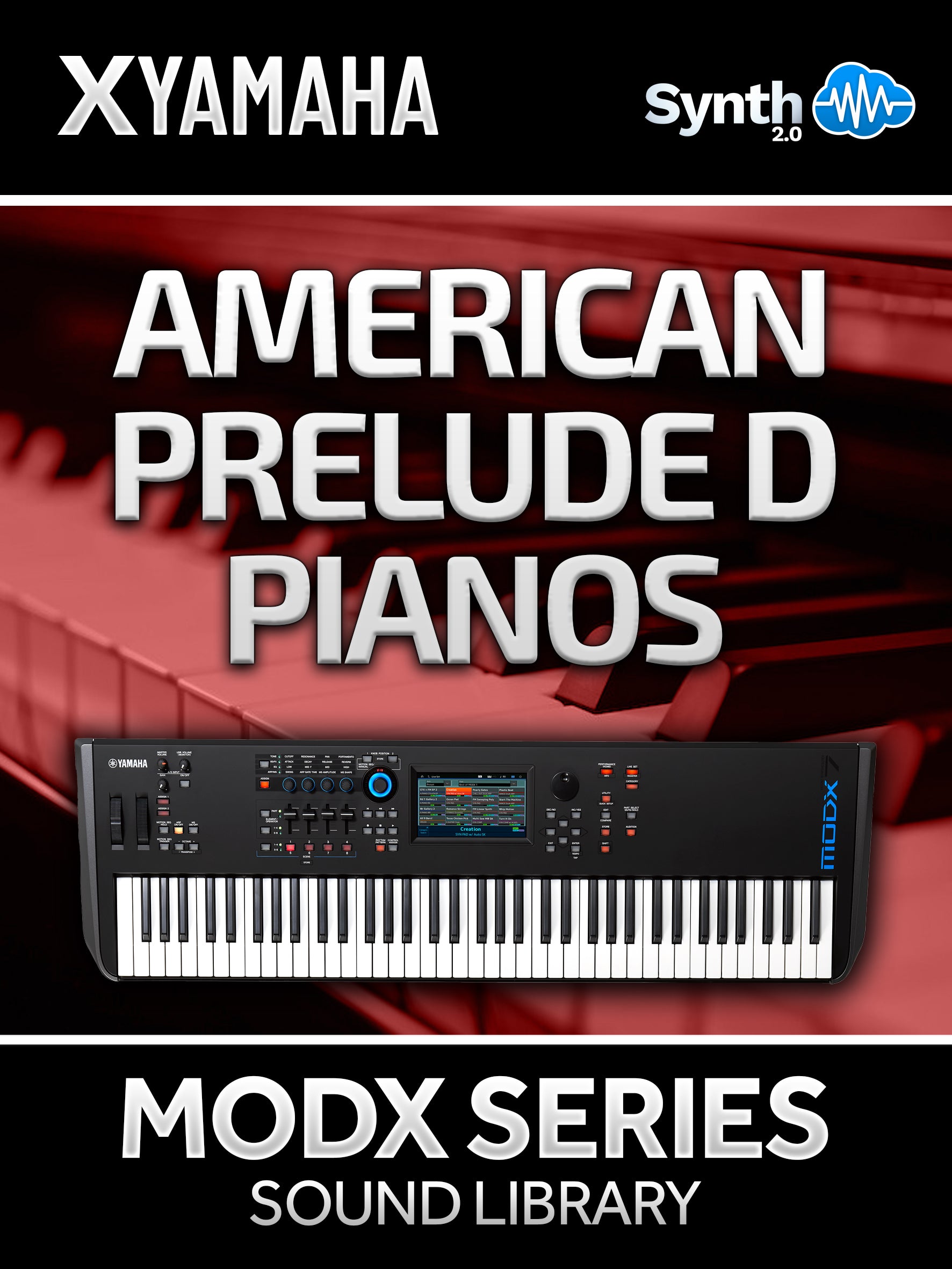 SCL225 - American Prelude D Pianos - Yamaha MODX / MODX+ ( 10 presets )