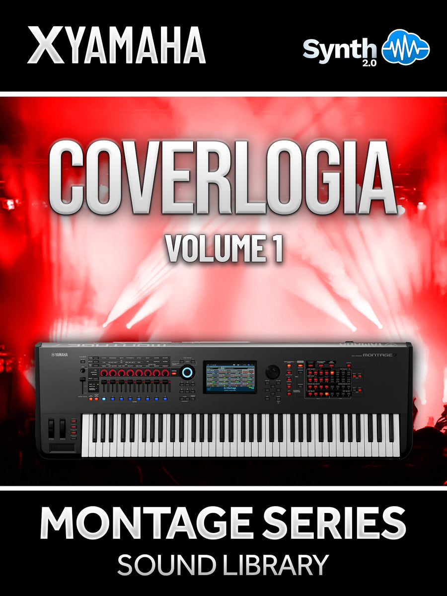 Coverlogia V1 Pink Floyd + Queen + Toto + 80 s Cover Yamaha MONTAGE M