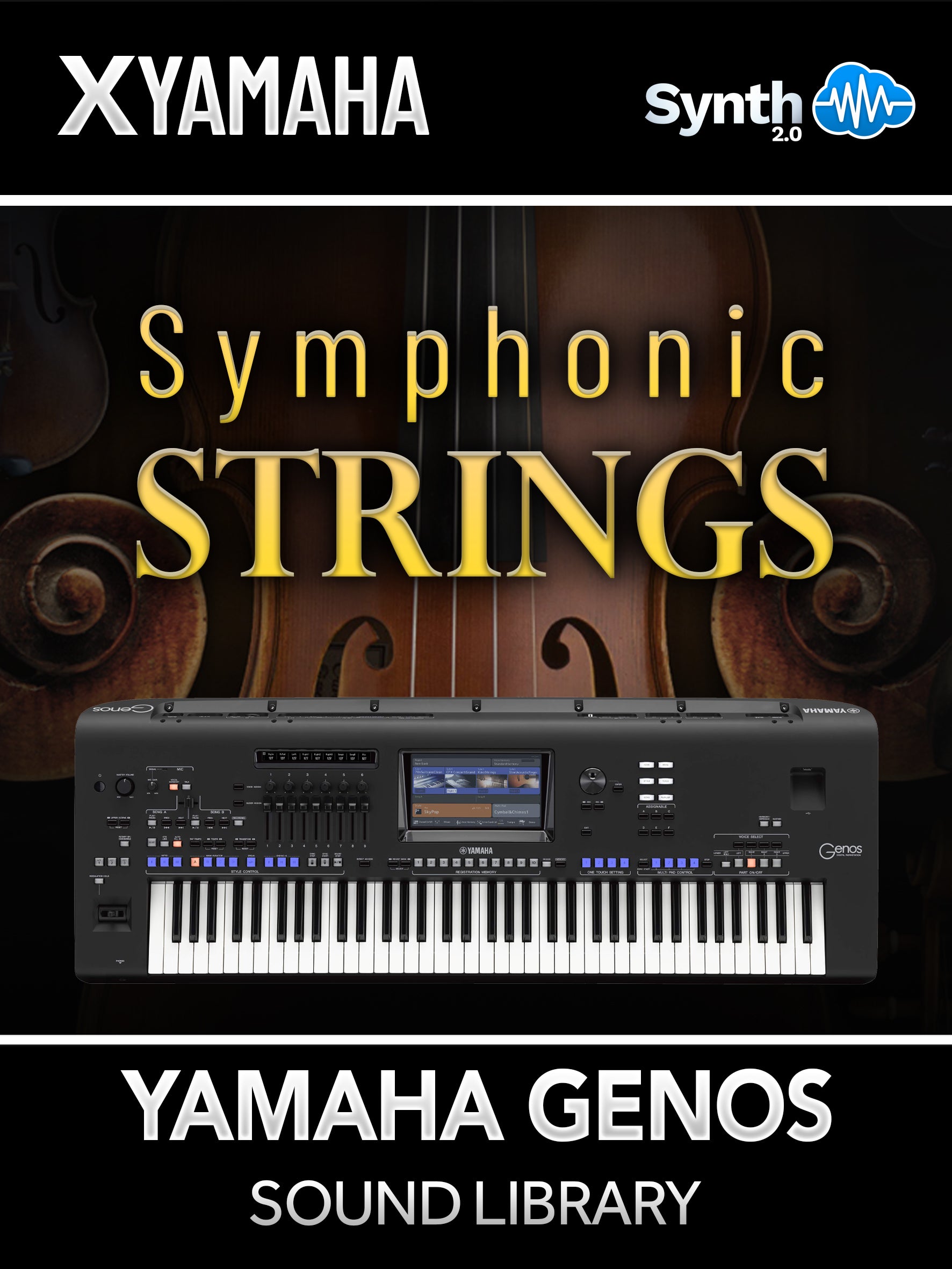 GNL013 - Symphonic Strings - Yamaha GENOS / 2 ( 60 presets )
