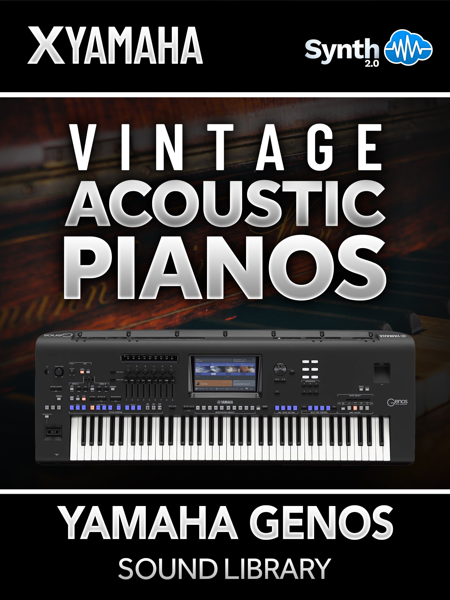 GNL000 - Vintage Acoustic Pianos - Yamaha GENOS / 2 ( 23 presets )