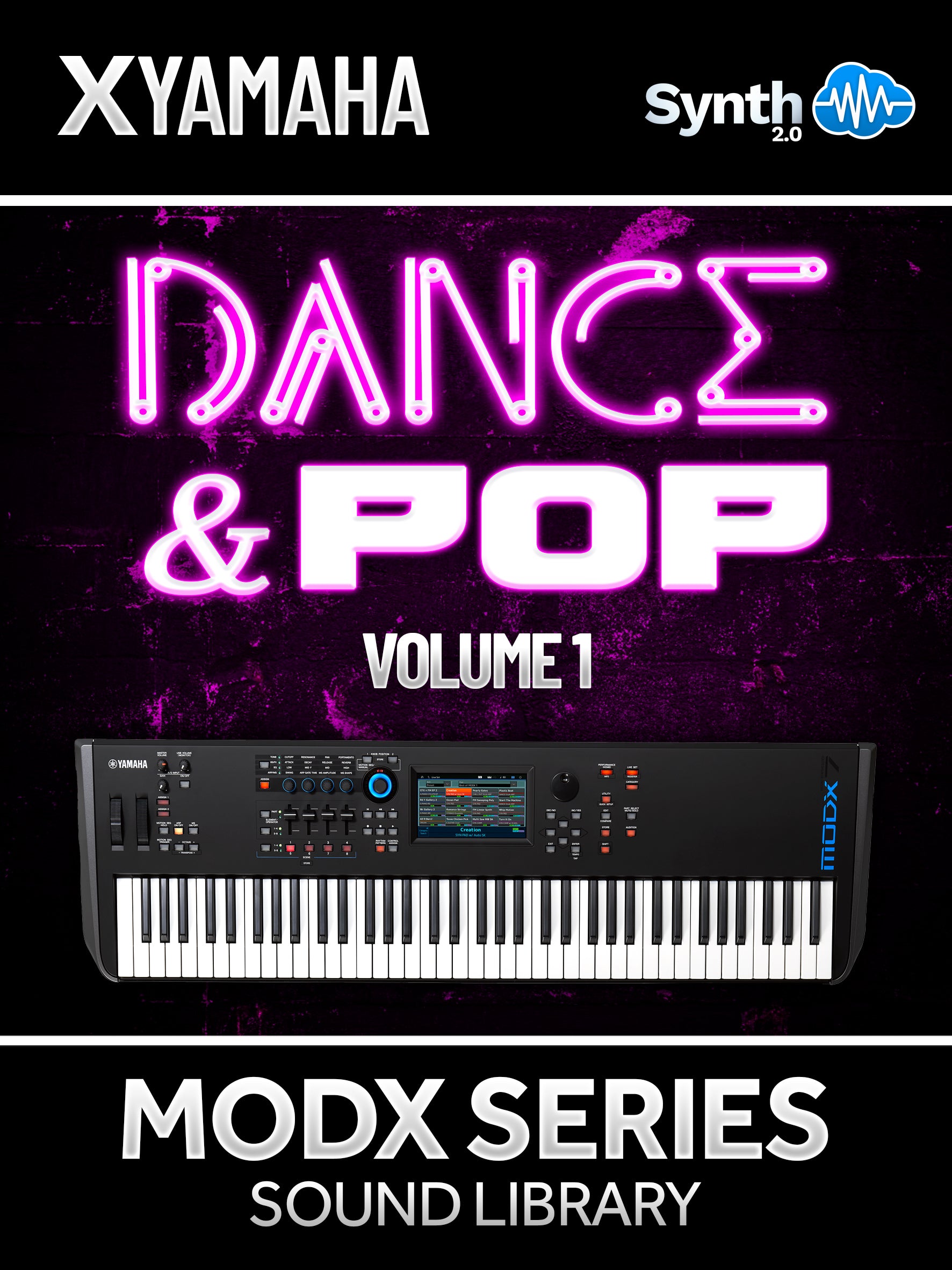 FPL009 - Dance & Pop Vol.1 - Yamaha MODX / MODX+ ( 17 presets )