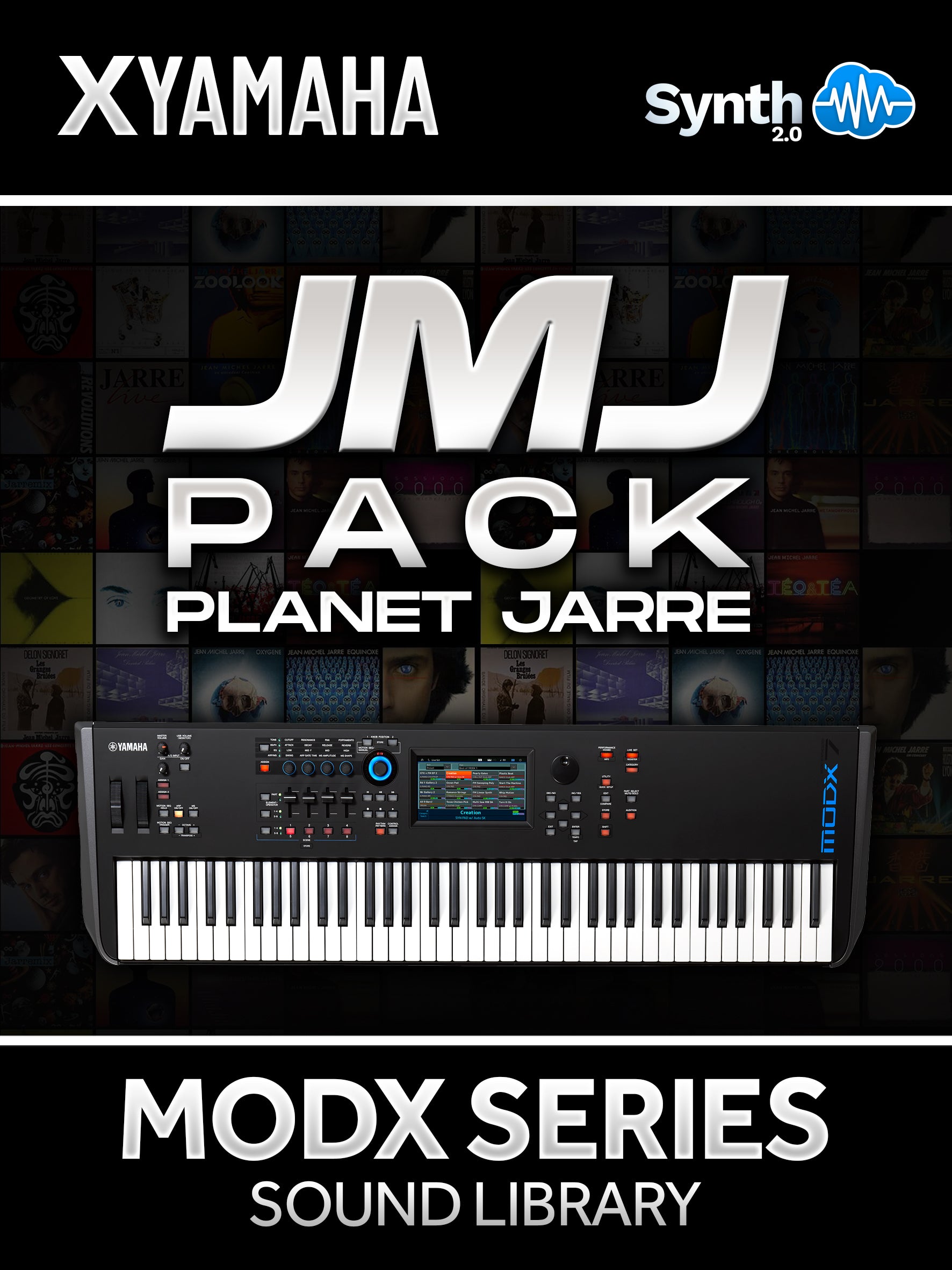 SWS035 - JMJ Pack Planet Jarre - Yamaha MODX / MODX+ ( 30 sounds )