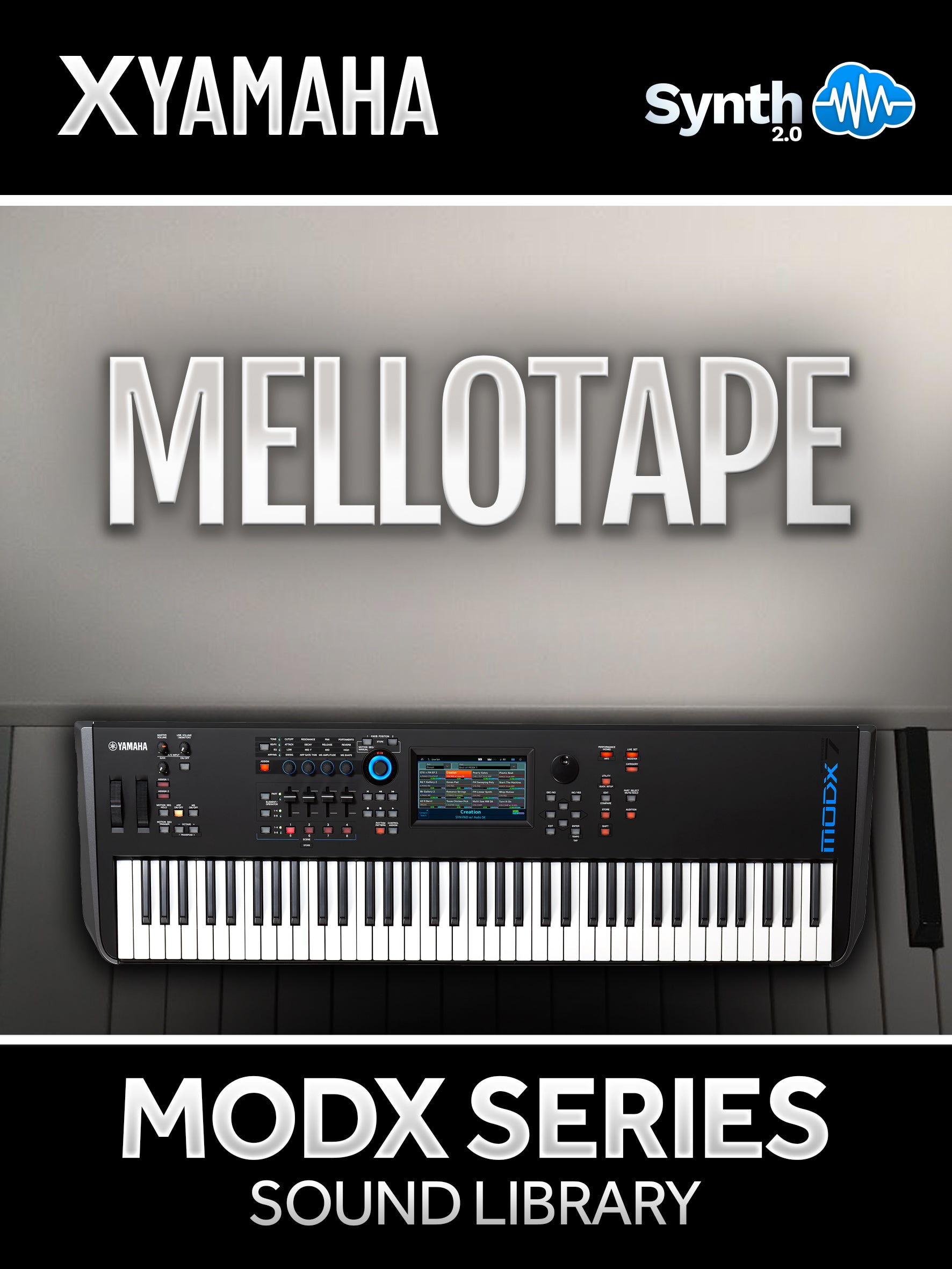 SCL370 - Mellotape - Yamaha MODX / MODX+ ( 39 sounds )